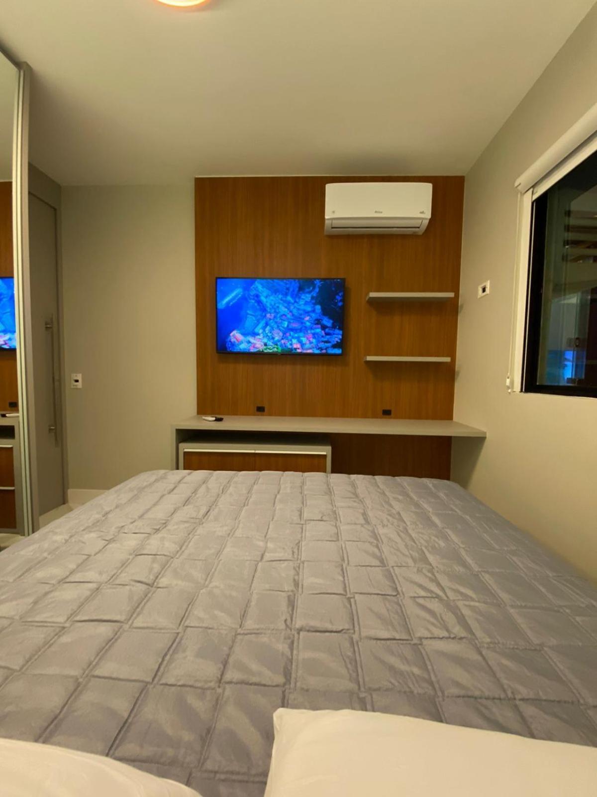 Excelente Ap Pe Na Areia Vista Mar Lägenhet Balneário Camboriú Exteriör bild